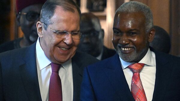 Meeting of Russian and Nigerian Foreign Ministers Sergey Lavrov and Yusuf Tuggar - Sputnik Africa