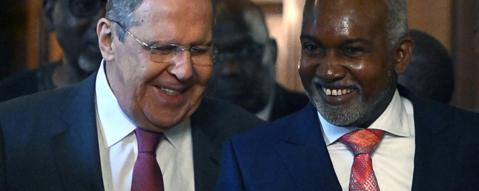 Meeting of Russian and Nigerian Foreign Ministers Sergey Lavrov and Yusuf Tuggar - Sputnik Africa, 1920, 06.03.2024
