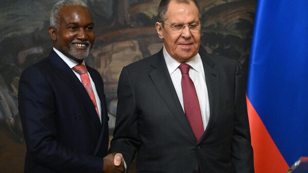 Meeting of Russian and Nigerian Foreign Ministers Sergey Lavrov and Yusuf Tuggar - Sputnik Afrique