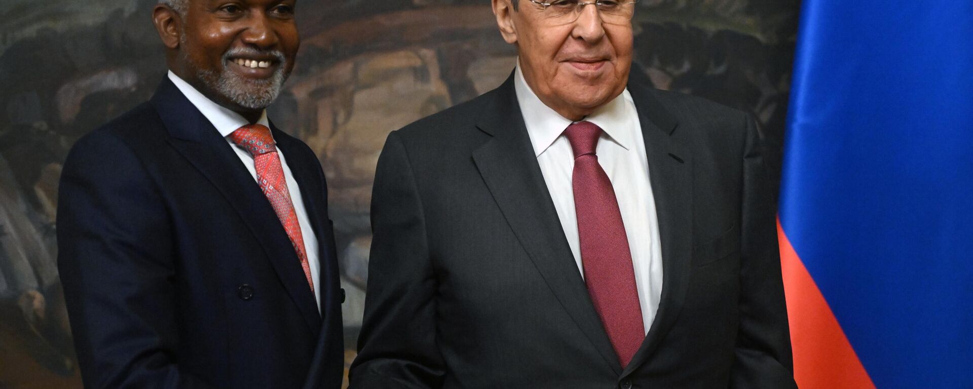Meeting of Russian and Nigerian Foreign Ministers Sergey Lavrov and Yusuf Tuggar - Sputnik Africa, 1920, 07.03.2024