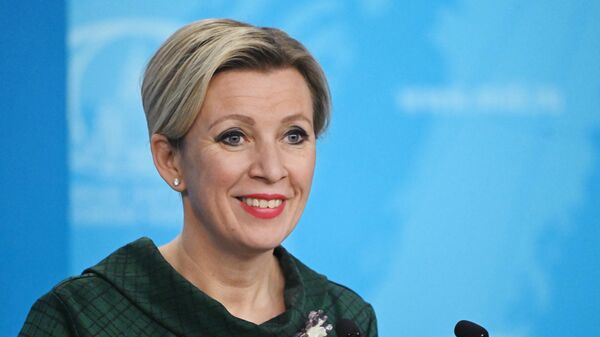 Maria Zakharova, porte-parole du ministère russe des Affaires étrangères - Sputnik Afrique