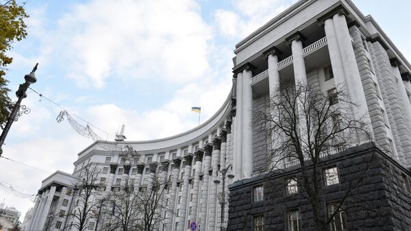 Ukraine Government Building, Kiev. - Sputnik Africa