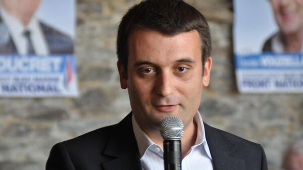 founder of the French party The Patriots Florian Philippot - Sputnik Africa