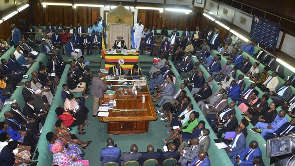 The Ugandan Parliament votes - Sputnik Africa