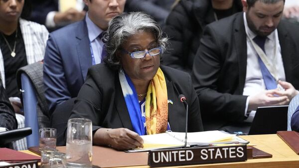 US Ambassador Linda Thomas-Greenfield  - Sputnik Africa