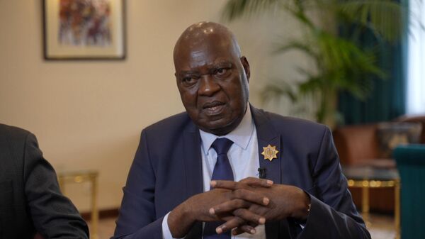 Simplice Mathieu Sarandji, Président de l'Assemblée nationale de la République centrafricaine  - Sputnik Afrique