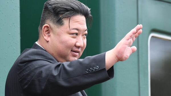 North Korean leader Kim Jong Un - Sputnik Africa