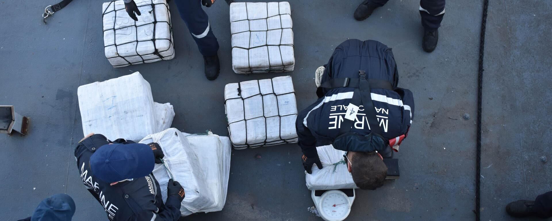 French navy intercepted record shipment of cocaine in West Africa - Sputnik Africa, 1920, 21.03.2024