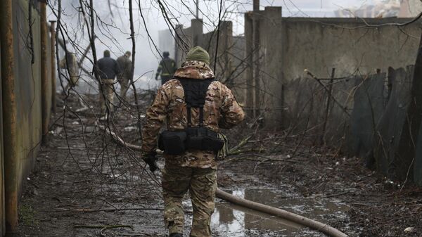 Un soldat ukrainien à Odessa - Sputnik Afrique