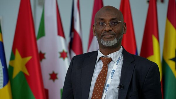 Ibrahim Uwizeye, ministre burundais de l'Hydraulique, de l'Énergie et des Mines - Sputnik Afrique