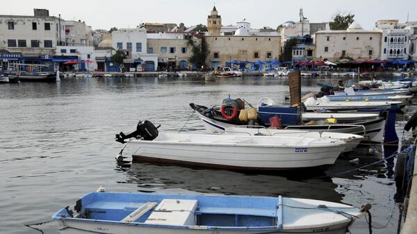 A view of the port of Bizerte, Tunisia, where boats similar to the ones used by migrants to reach Italy are docked, Wednesday, Sept. 23, 2020. - Sputnik Africa