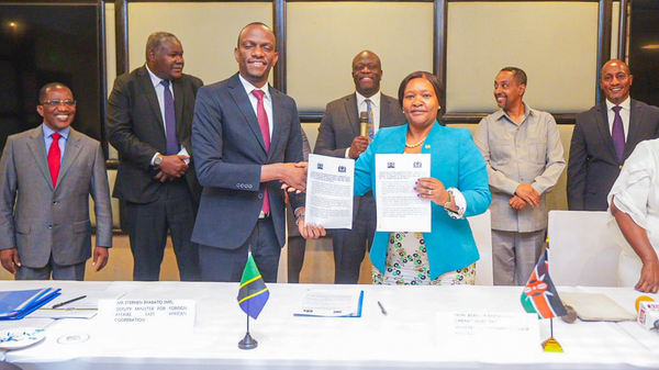 Le Kenya et la Tanzanie signent un accord mettant fin à certaines barrières commerciales  - Sputnik Afrique