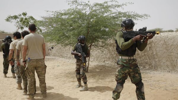 Nigerian special forces participate in an hostage rescue exercise at the end of the Flintlock exercise in Mao, Chad, Saturday, March 7, 2015.  - Sputnik Africa
