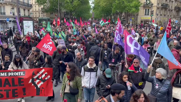 Marche contre le racisme et l’islamophobie à Paris, le 21 avril 2024 - Sputnik Afrique