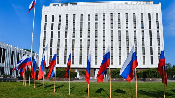 The building of the Russian Embassy in Washington, DC. - Sputnik Afrique