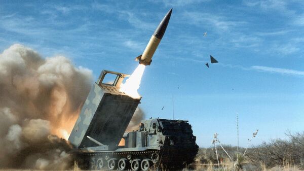 Tir d'un missile ATACMS (archive photo) - Sputnik Afrique