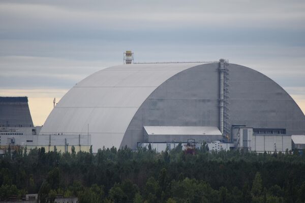 New sarcophagus of the Chernobyl Nuclear Power Plant reactor 4 - Sputnik Africa