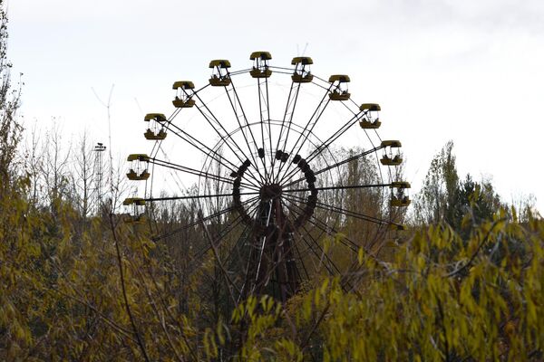 Ferris wheel in Pripyat, Ukraine. - Sputnik Africa