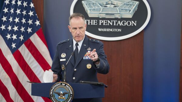 Pentagon Press Secretary Maj. Gen. Pat Ryder speaks during a press briefing on Tuesday, April 23, 2024 at the Pentagon in Washington. - Sputnik Africa