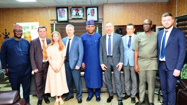 On April 25, the Nigerian Minister of Steel Development Shuaibu Abubakar Audu met with the Russian company Tyazhpromexport (TPE) – part of the country's Rostec – as well as Nigeria's Ajaokuta Steel Company (ASCL). - Sputnik Africa