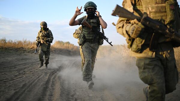 Russian servicemen in the special operation zone. File photo - Sputnik Africa