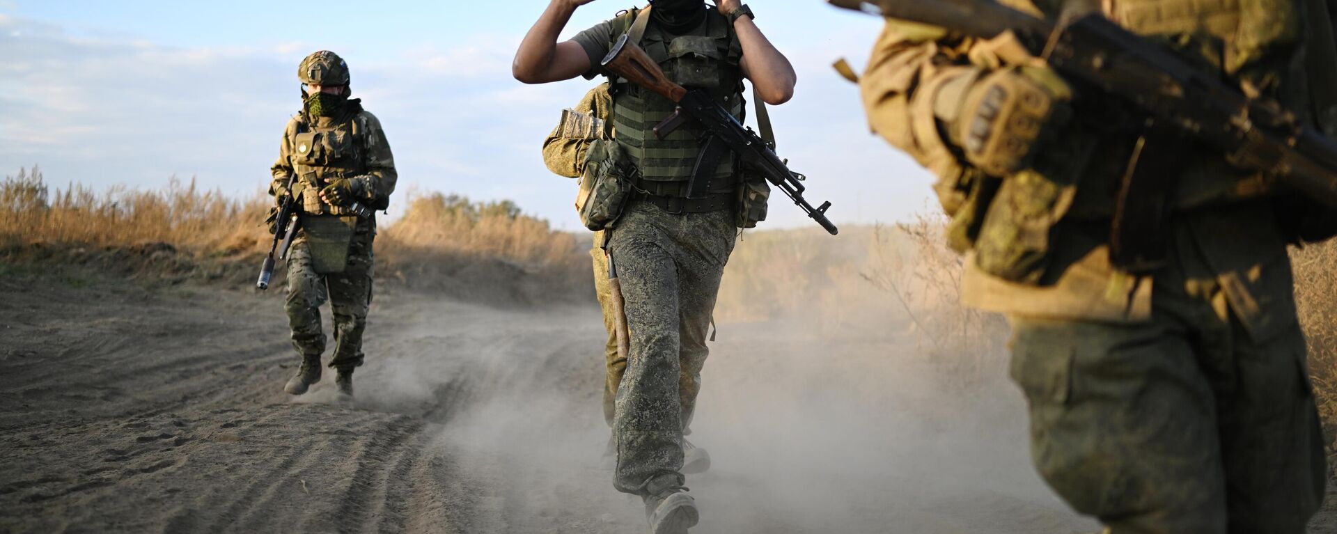 Russian servicemen in the special operation zone. File photo - Sputnik Africa, 1920, 01.07.2024