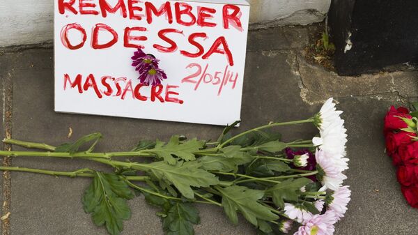 Rally in commemoration of Odessa victims in London - Sputnik Africa