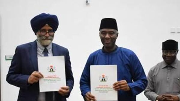 Signing of a trade cooperation agreement between India and Nigeria - Sputnik Afrique