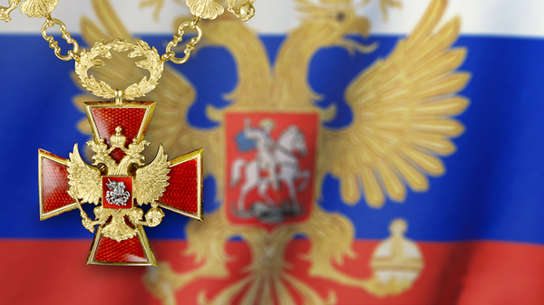 The Standard and emblem of the President of the Russian Federation - Sputnik Afrique