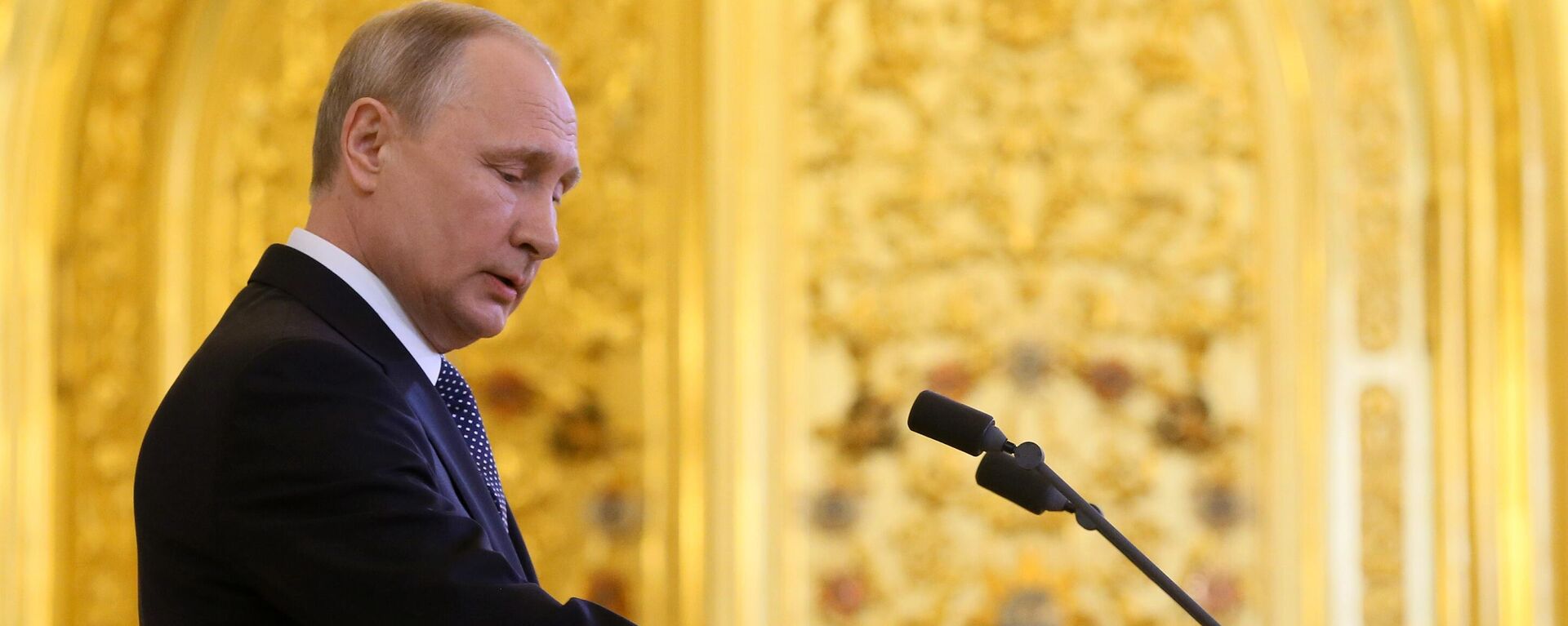 Russian President-elect Vladimir Putin during the inauguration ceremony at the Kremlin in Moscow, Russia, May 7, 2018.  - Sputnik Africa, 1920, 07.05.2024