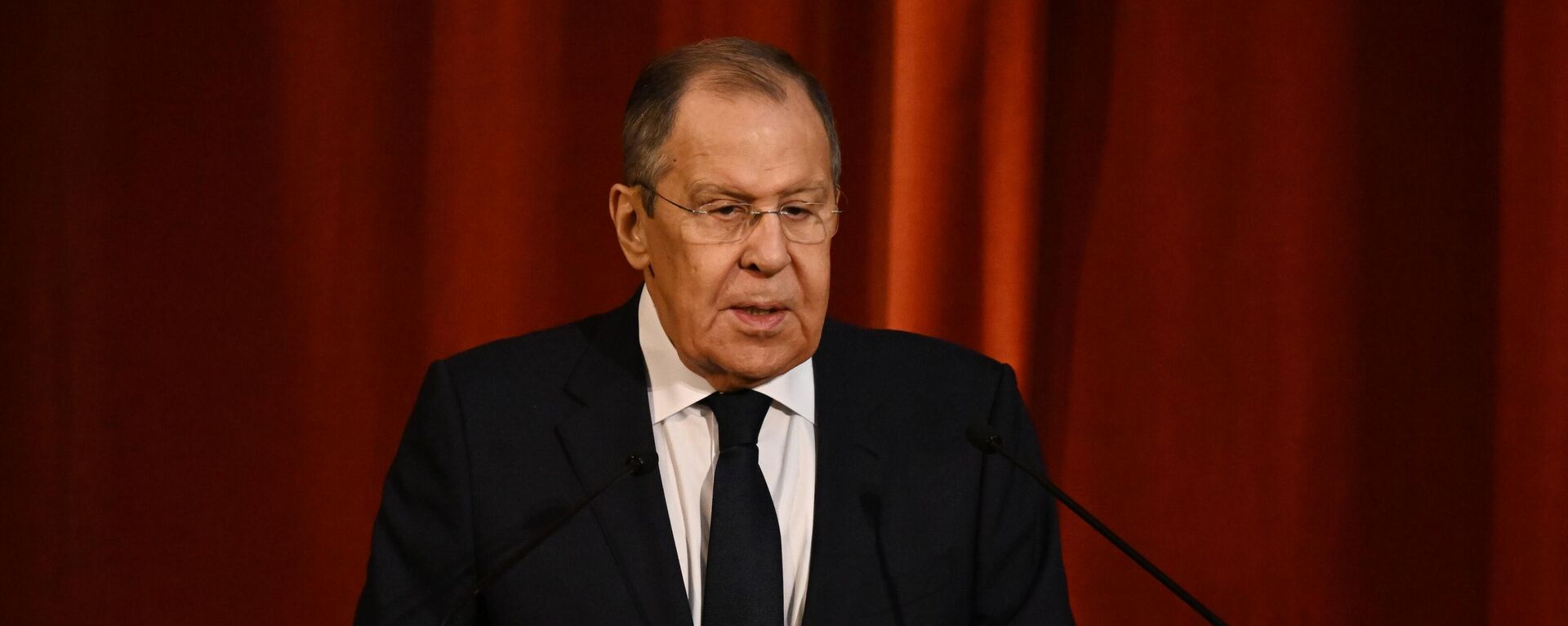 Russian Foreign Minister Sergey Lavrov speaks during a meeting to mark the 90th anniversary of the founding of the Russian Foreign Ministry's Diplomatic Academy - Sputnik Africa, 1920, 07.05.2024