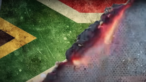 South African flag burning in the DA video ad - Sputnik Africa