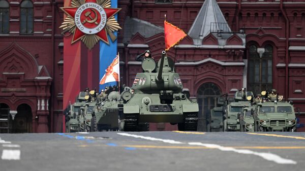 Défilé militaire sur la place Rouge de Moscou - Sputnik Afrique