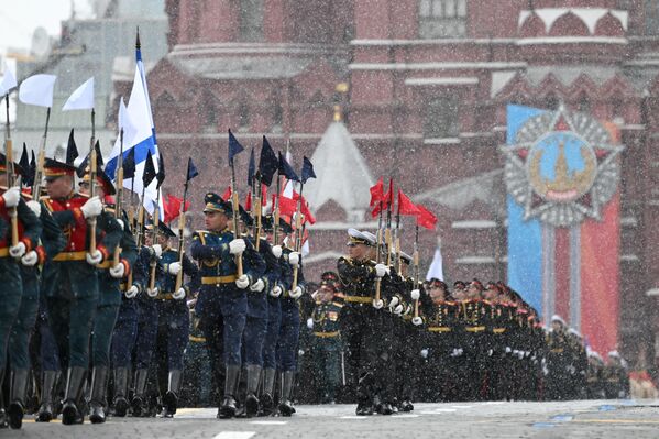 Soldiers of parade regiments at the military parade on Red Square, Moscow. - Sputnik Africa