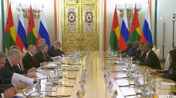 Presidents of Russia and Guinea-Bissau - Sputnik Africa