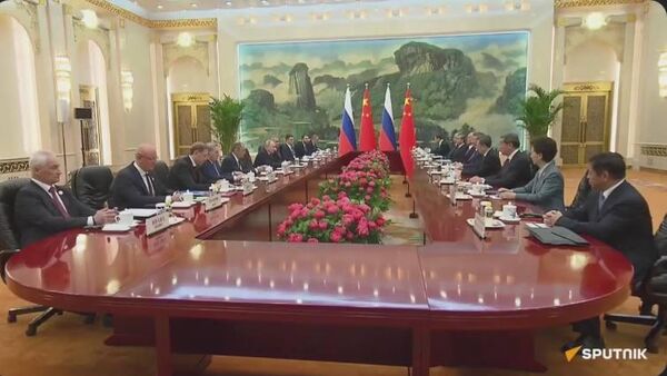 pourparlers Poutine-Xi à Pékin - Sputnik Afrique