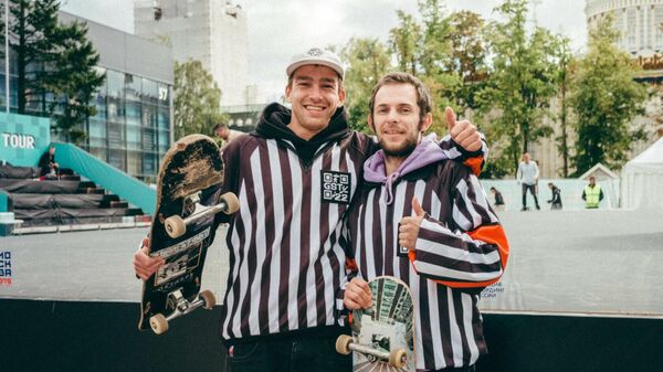 Participants of Grand Skate Tour 2023 in Moscow. - Sputnik Africa
