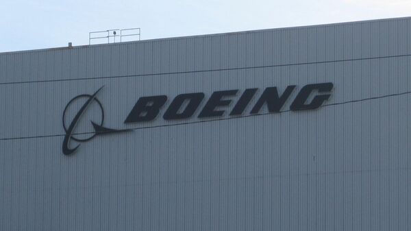 Boeing Logo on a Building - Sputnik Africa