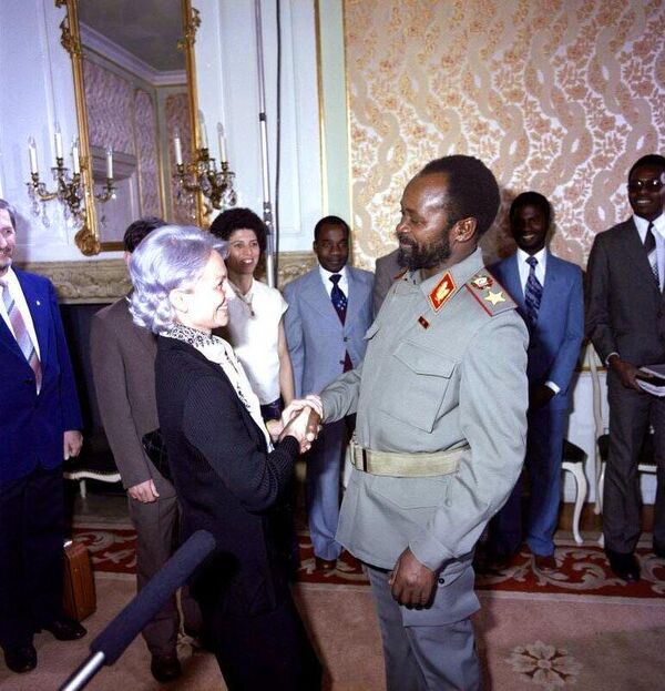 The first post-independence president of Mozambique, Samora Machel (1933–1986). Machel died in office when his presidential aircraft crashed near the Mozambican-South African border. - Sputnik Africa