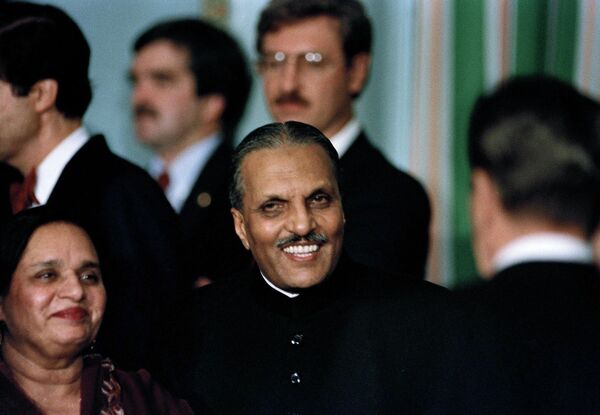 Muhammad Zia-ul-Haq (1924–1988) was the sixth president of Pakistan. He died in a plane crash in Bahawalpur, in the country&#x27;s Punjab province. - Sputnik Africa