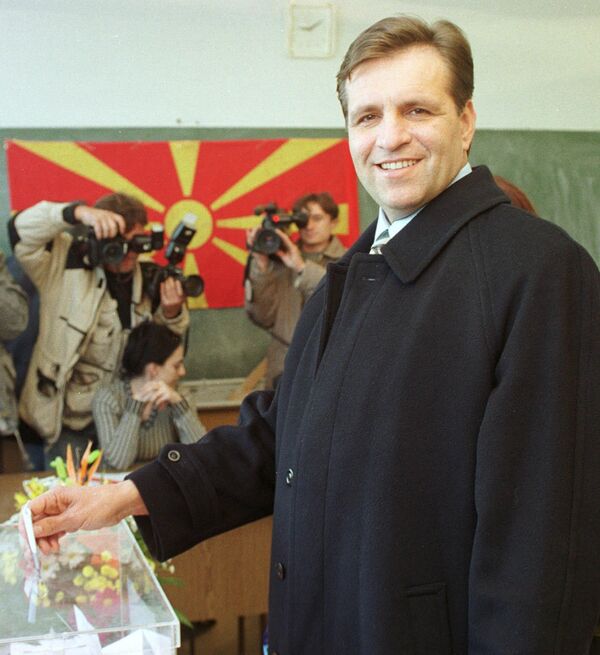 The second president of Macedonia, Boris Trajkovski (1956–2004). Trajkovski died in a plane crash en route to an economic conference in Mostar, Bosnia and Herzegovina. - Sputnik Africa