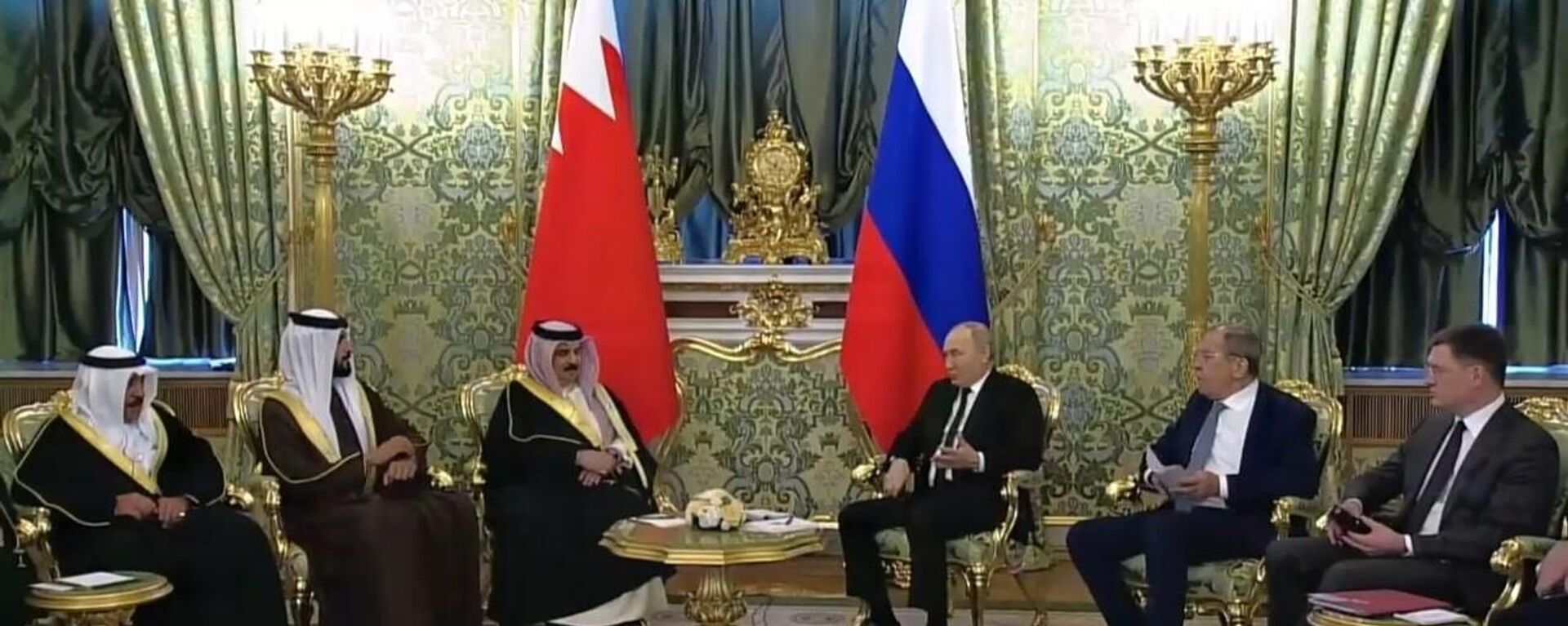 Russian President Vladimir Putin met with King of Bahrain Hamad bin Isa Al Khalifa in Moscow on May 23, 2024. - Sputnik Africa, 1920, 23.05.2024