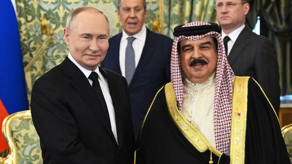 Les négociations de Poutine avec le roi de Bahreïn à Moscou - Sputnik Afrique