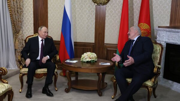 Russia's Putin Meets Belarus' Lukashenko in Capital Minsk - Sputnik Africa