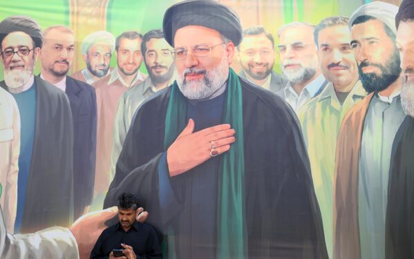 Farewell ceremony for Iranian President Ebrahim Raisi in Mashhad. - Sputnik Africa