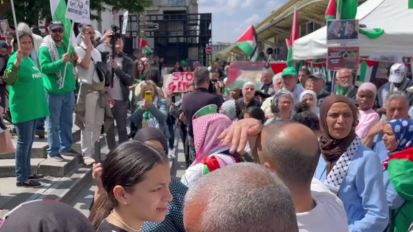 Rassemblement pro-palestinien à Paris, le 25 mai 2024 - Sputnik Afrique