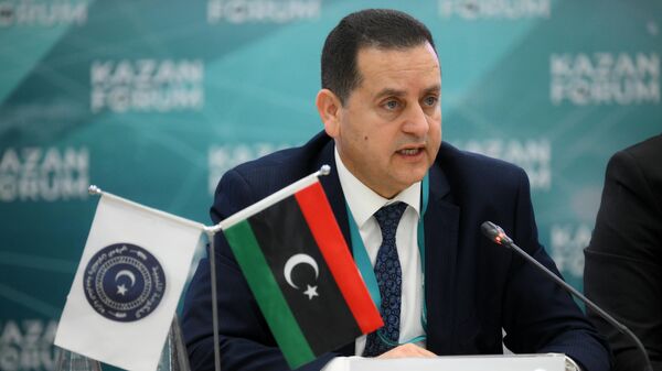 Libyan Foreign Minister Abdulhadi Al-Huweij  - Sputnik Africa
