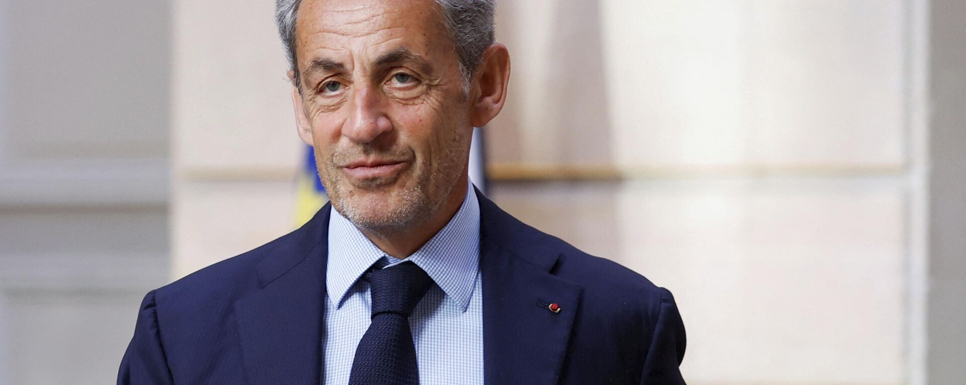 France's former President Nicolas Sarkozy arrives for the inauguration ceremony of French President Emmanuel Macron, at the Elysee palace in Paris, France, Saturday, May 7, 2022. - Sputnik Africa, 1920, 30.05.2024