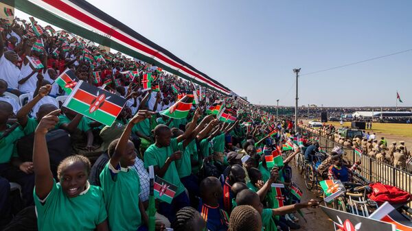 Kenyans celebrating Madaraka Day 2024. - Sputnik Africa