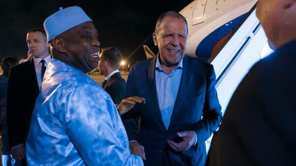 Sergueï Lavrov en visite en Guinée - Sputnik Afrique